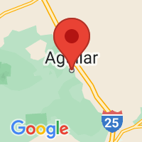 Map of Aguilar, CO US