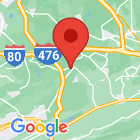 Map of Albrightsville, PA US