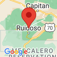 Map of Alto, NM