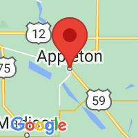 Map of Appleton, MN US