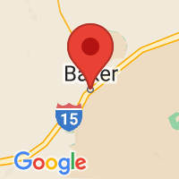 Map of Baker, CA US