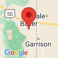 Map of Baker, NV US