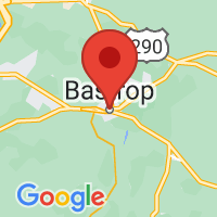 Map of Bastrop, TX US