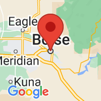 Map of Boise, ID US