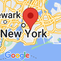 Map of Brooklyn, NY US
