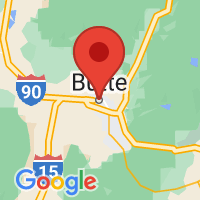 Map of Butte, MT US