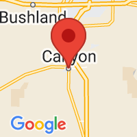 Map of Canyon, TX US