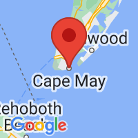 Map of Cape May, NJ US