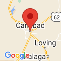 Map of Carlsbad, NM