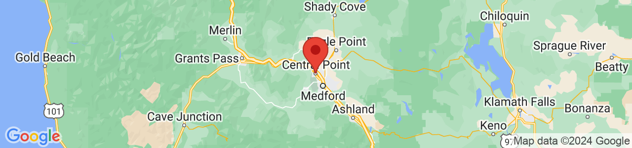 Map of Central Point, OR US