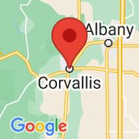 Map of Corvallis OR US