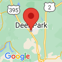 Map of Deer Park, WA US