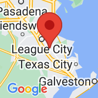 Map of Dickinson TX US