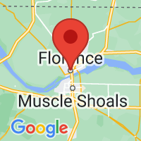 Map of FLORENCE AL US