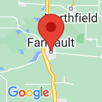 Map of Faribault, MN US