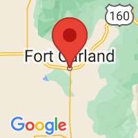 Map of Fort Garland, CO US