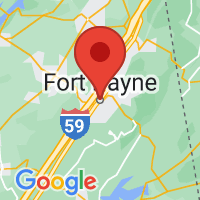 Map of Fort Payne, AL