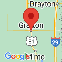 Map of Grafton, ND US