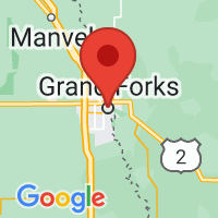 Map of Grand Forks, ND US