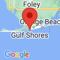Map of Gulf Shores AL US