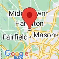 Map of Hamilton, OH US