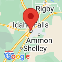 Map of Idaho Falls, ID US