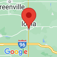Map of Ionia, MI US