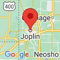 Map of Joplin, MO US