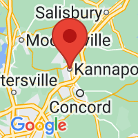 Map of Kannapolis NC US