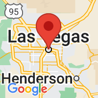 Map of Las Vegas NV US