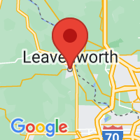 Map of Leavenworth, KS US