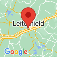 Map of Leitchfield, KY US