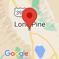 Map of Lone Pine, CA