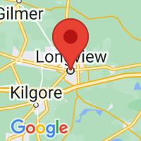 Map of Longview TX US