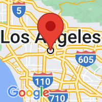 Map of Los Angeles, CA US