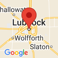 Map of Lubbock, TX