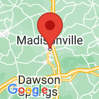 Map of Madisonville, KY US