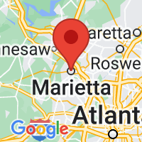 Map of Marietta, GA