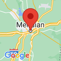 Map of Meridian, MS US