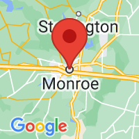 Map of Monroe, LA US