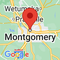 Map of Montgomery, AL US