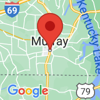 Map of Murray, KY US