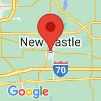 Map of New Castle, IN US