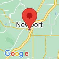 Map of Newport, AR