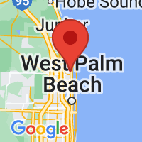 Map of North Palm Beach, FL