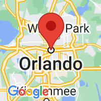 Map of Orlando FL US