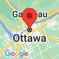 Map of Ottawa ON CA