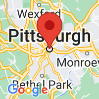 Map of PITTSBURGH PA US