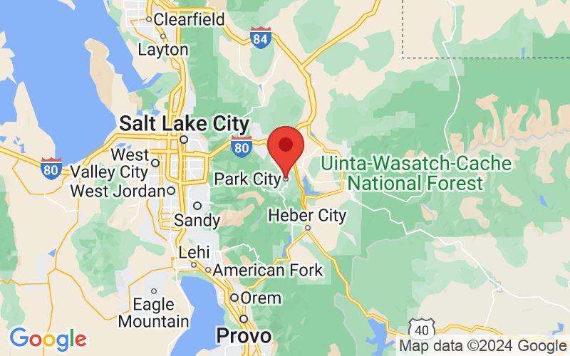 Map of Park City, UT US