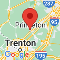 Map of Princeton, NJ US